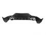 Rear diffuser Mercedes GLC coupe C253 - type: with silver nozzles AMG63 design photo 3