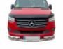Защита бампера Mercedes Sprinter 2018-... - тип: модельная с пластинами фото 1
