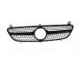 Front grille Mercedes Vito w639 2003-2010 - type: diamond silver photo 2