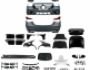 Комплект рестайлінга Mercedes S-сlass w221 - type: в w223 AMG S63 з дверними ручками і вставками фото 0