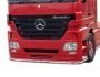 Front bumper protection Mercedes Actros MP3 - additional service: installation of diodes фото 4