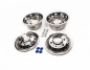 Caps for Volkswagen Crafter made of stainless steel, for twin 2 roller variant 1 фото 0