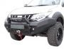 Front power bumper for Mitsubishi L200 2015-2018 фото 0