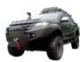 Front power bumper for Mitsubishi L200 2019-2024 фото 1