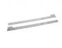 Sliding door molding Opel Combo, stainless steel 2 pcs фото 1