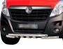 Захист бампера Opel Movano 2011-2022 - тип: модельний, з пластинами фото 0
