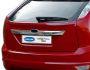 Pad over the number on the trunk lid Ford Focus HB 2008-2011, stainless steel фото 2