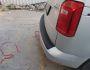 Накладка на задний бампер Volkswagen Caddy 2015-2020 фото 3
