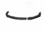 Cover on the front bumper Honda Civic sedan X 2016-... - type: lip v2 black фото 0