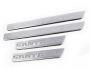 Door sills Hyundai Santa Fe, 4pcs фото 0