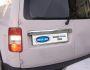 Pad above number plate for Volkswagen Caddy 2-door, turnkey, stainless steel фото 4