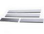 Interior door sills BMW E 34 SD stainless steel v2 фото 0