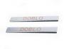 Interior door sills Fiat Doblo 2 pcs фото 2