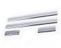 Door sills Ford Fiesta 4 pcs stainless steel фото 0