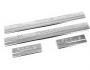 Door sills Ford Focus HB 5D, SD, SW, 4 pcs, stainless steel фото 1