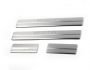 Door sills Ford Fiesta 4 pcs, stainless steel фото 0