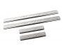 Interior door sills chrome Honda Civic, 4 pcs фото 1