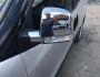 Хромированные накладки на зеркала Fiat Doblo абс пластик + хром фото 3
