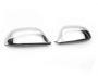 Covers for mirrors Audi A6 C6 2008-2011 stainless steel фото 2