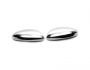 Mirror covers Renault Megane IV 2016-2022 - type: 2 pcs stainless steel фото 1