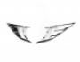 Covers for headlights Nissan Qashqai 2014-2021 - type: plastic фото 0