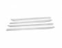 Covers on the door molding Mercedes-Benz Citan 2022-... - type: 4 pcs stainless steel photo 1