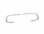 Covers for fog lights Renault Kangoo, Express 2021-... - type: 2 pcs stainless steel фото 1