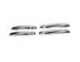 Handle covers Renault Kangoo Express 2021-... - type: 4 pcs stainless steel фото 0