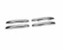 Handle covers Renault Kangoo Express 2021-... - type: 4 pcs stainless steel фото 1