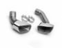 Exhaust tips BMW X5 F15 2013-2018 - type: for M - package 2 pcs stainless steel фото 2