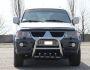 Захист переднього бампера Mitsubishi Pajero Sport 1997-2008 - тип: низький фото 3