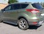 Rear bumper protection Ford Escape 2013-2016 - type: U-shaped, option 1 фото 3