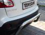 Nissan Qashqai rear bumper protection - type: U-shaped фото 3