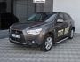 Profile running boards Mitsubishi ASX 2020-... - Style: Range Rover фото 5