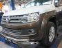 Bumper protection VW Amarok - type: model with plates фото 2