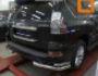 Защита заднего бампера Lexus GX460 2013-... - тип: двойные углы фото 2