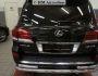 Lexus LX570 rear bumper protection - type: pipe with corners фото 2