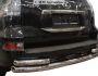 Lexus GX460 rear bumper protection - type: pipe with corners фото 0
