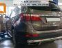 Rear bumper protection Hyundai Santa Fe Grand 2013-2016 - type: single pipe фото 2