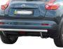 Nissan Juke rear bumper protection - type: single pipe фото 0