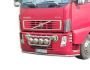 Holder for headlights in the Volvo FH euro 5 grille, service: installation of diodes фото 5