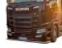 Защита переднего бампера Scania S, R 2017-... - високий бампер фото 1