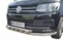 Защита бампера Volkswagen T6 - тип: модельная с пластинами фото 0