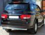 Ssangyong Kyron rear bumper protection - type: single pipe фото 2