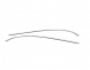 Window trim Peugeot Partner Tepee 2008-2018 - type: 2 pcs stainless steel фото 1