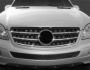 5-piece Mercedes w164 front grille pads фото 2