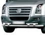 Bumper protection Volkswagen Crafter - type: model with plates фото 0