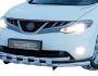 Bumper protection Nissan Murano - type: model with plates фото 0