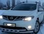 Bumper protection Nissan Murano - type: model with plates фото 2