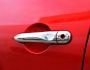 Накладки на дверные ручки Renault Clio IV под ключ фото 2